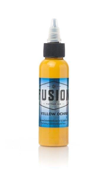 Fusion Ink Yellow Ochre 1oz - Tattoo Everything Supplies
