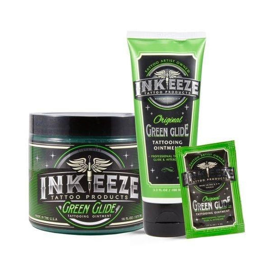 INK-EEZE Green Glide Tattoo Ointment - Tattoo Everything Supplies