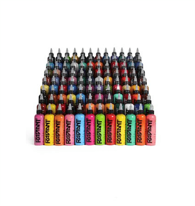 Radiant Ink - 40 ColourInk Set 30ml - Tattoo Everything Supplies
