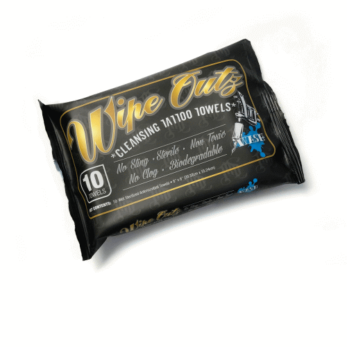 WIPE OUTZ™ Advanced Dry Tattoo Towels! - Tattoo Everything Supplies