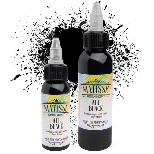 Matisse Ink - All Black - Tattoo Everything Supplies