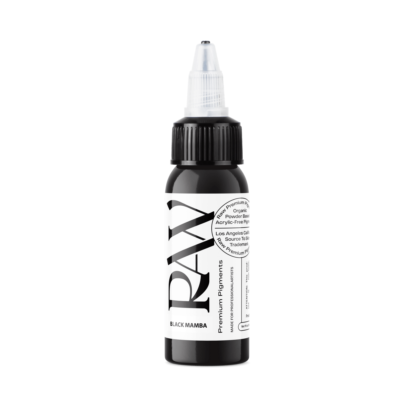 RAW Tattoo Ink - Black Mamba - Tattoo Everything Supplies