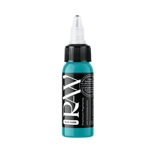 RAW Tattoo Ink - Blue Shine - Tattoo Everything Supplies