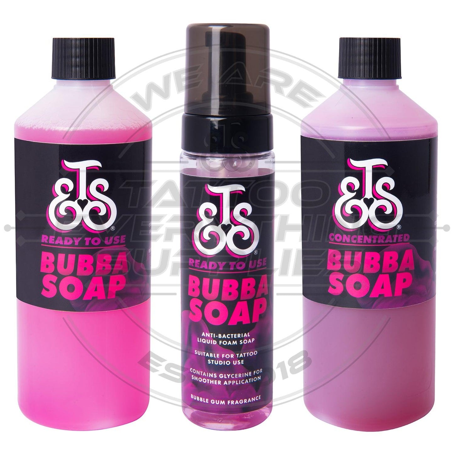 Anti-bacterial BubbaGum Soap
