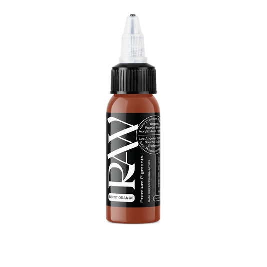 RAW Tattoo Ink - Burnt Orange - Tattoo Everything Supplies