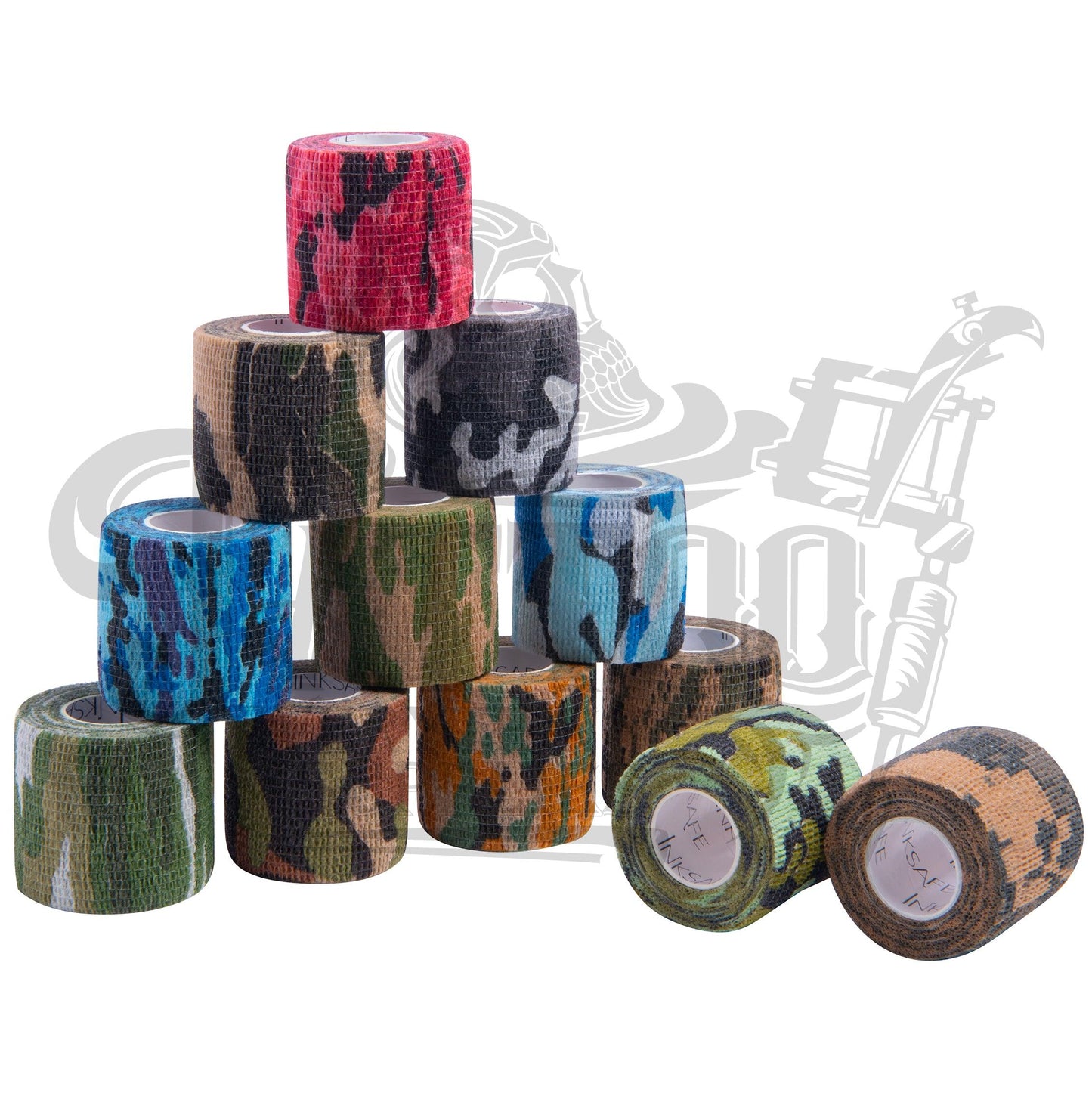 Cohesive Grip Tape 2" Camouflage