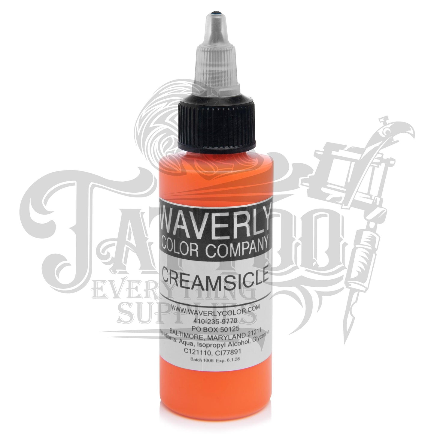 Waverly Color - Tattoo Pigment - Creamsicle 2oz