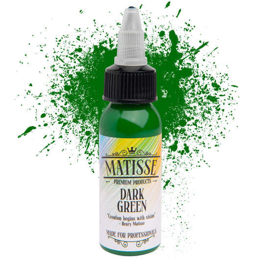 Matisse Ink - Dark Green - Tattoo Everything Supplies