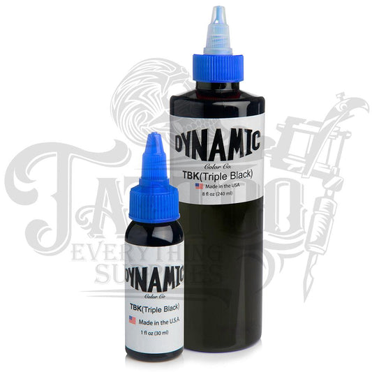 Dynamic Ink Triple Black Tattoo Ink - Tattoo Everything Supplies