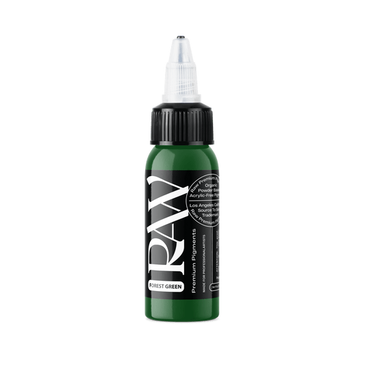 RAW Tattoo Ink - Forest Green - Tattoo Everything Supplies