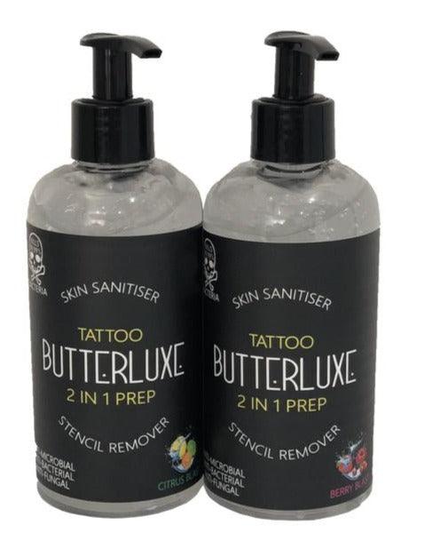 NEW Formula - Butterluxe 2 In 1 Skin Prep - Tattoo Everything Supplies