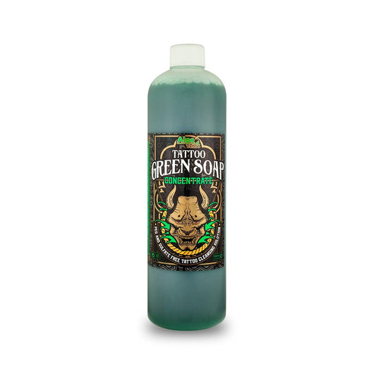 Aloe Tattoo Green Soap Concentrate 500ml - Tattoo Everything Supplies