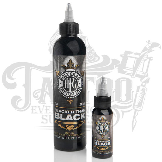 Holy Grail - Blacker Than Black - Tattoo Ink - Tattoo Everything Supplies