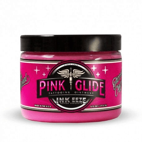 INK-EEZE Pink Rose Glide Tattooing Ointment