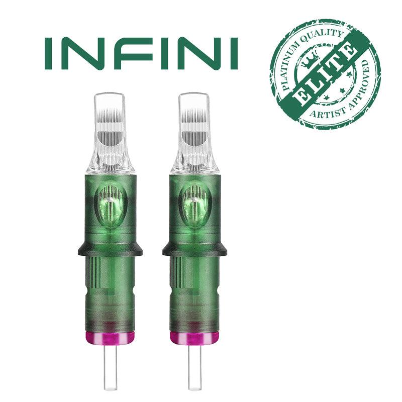 Elite 5 - INFINI Stabilizer Cartridge Needles - 10s Bugpin - Tattoo Everything Supplies