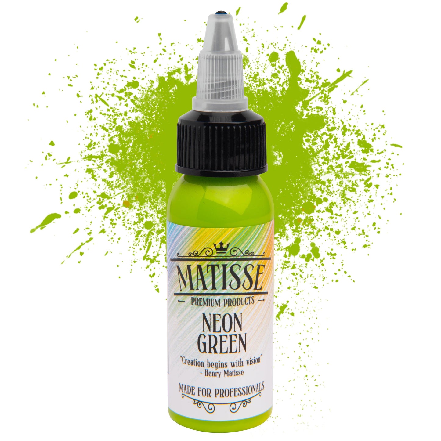 Matisse Ink - Neon Green - Tattoo Everything Supplies