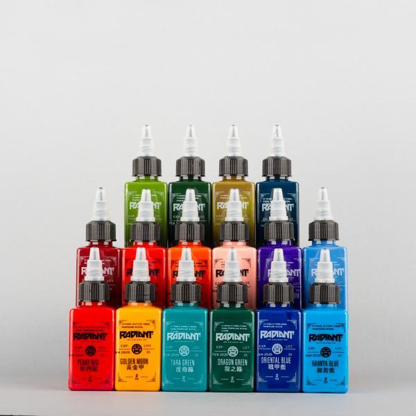 Orient Ching Radiant Ink Set 2oz - Tattoo Everything Supplies