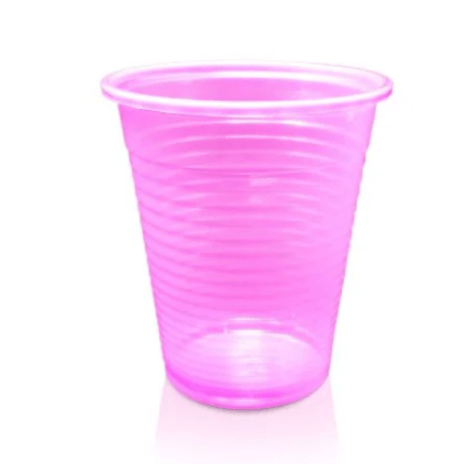 Plastic Wash Cups - PINK - Tattoo Everything Supplies