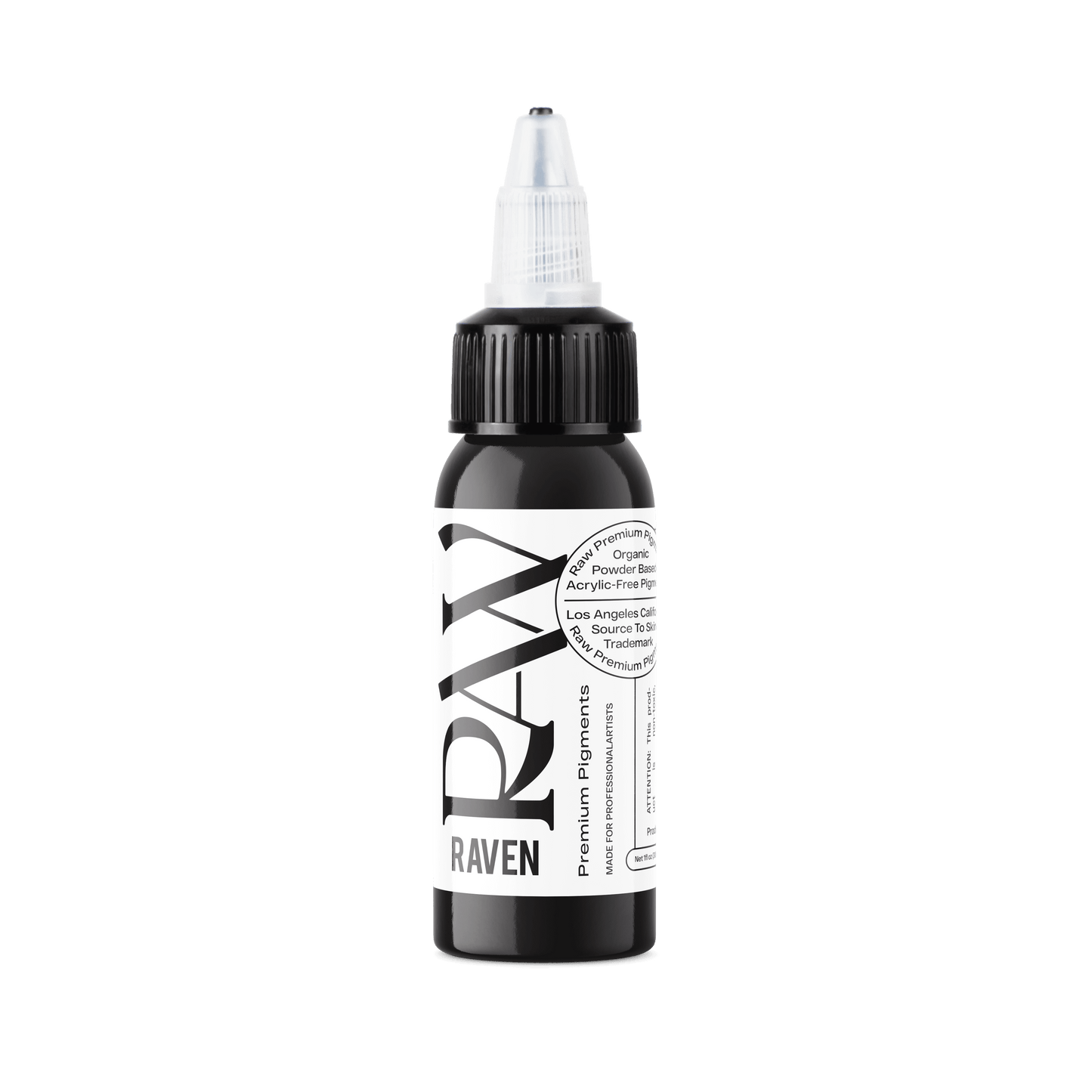 RAW Tattoo Ink - Raven Black - Tattoo Everything Supplies