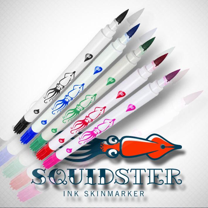 Squidster Skin Marker Pen - Dual Ended - Multiple Colours