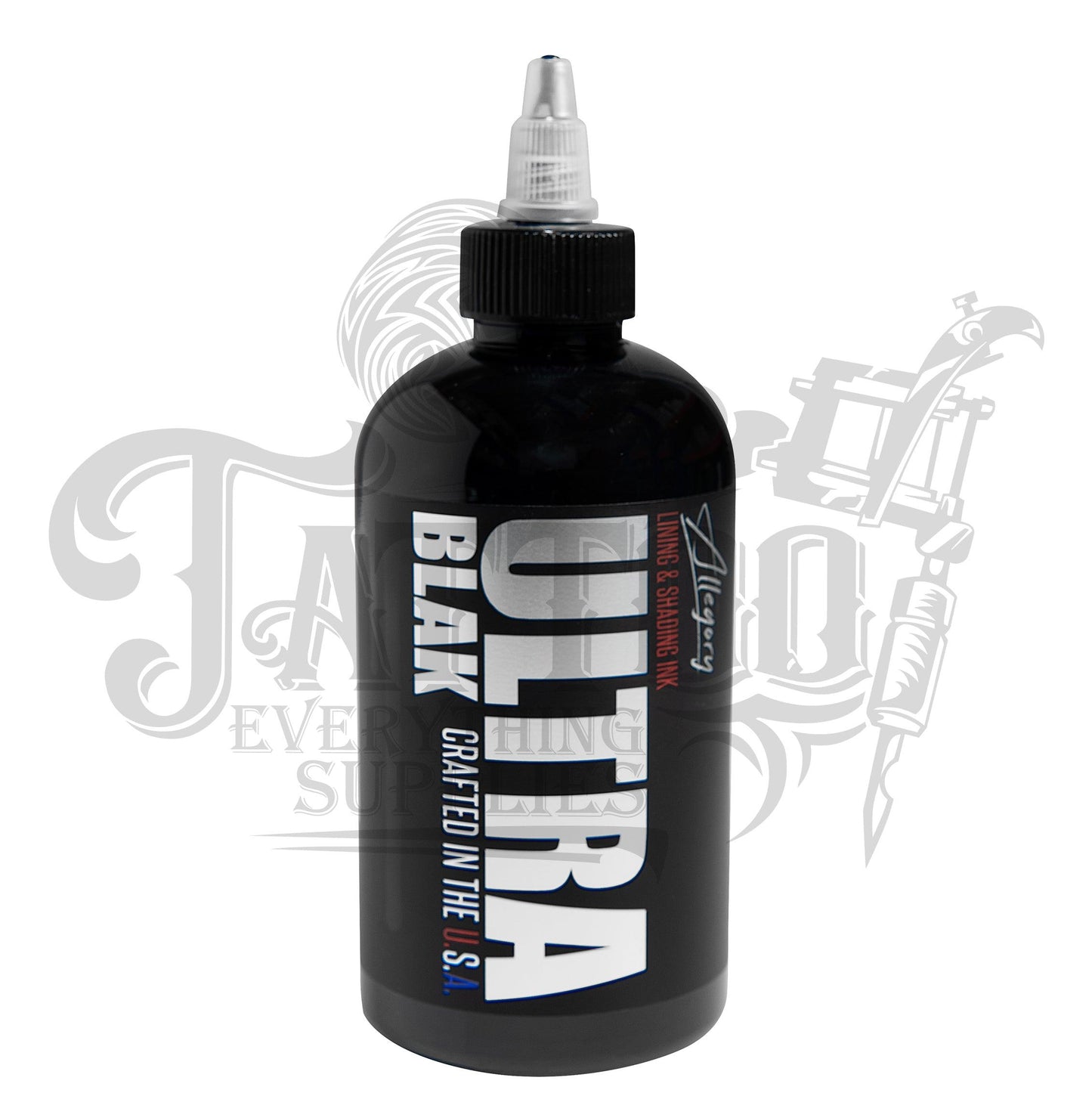 Allegory ULTRA BLAK Lining Shading Blackout Tattoo Ink - Tattoo Everything Supplies