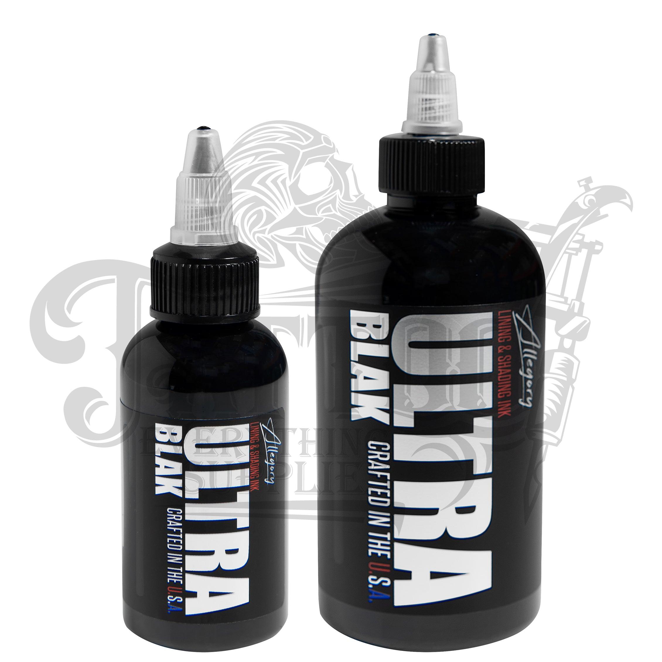 Allegory ULTRA BLAK Lining Shading Blackout Tattoo Ink – Tattoo ...