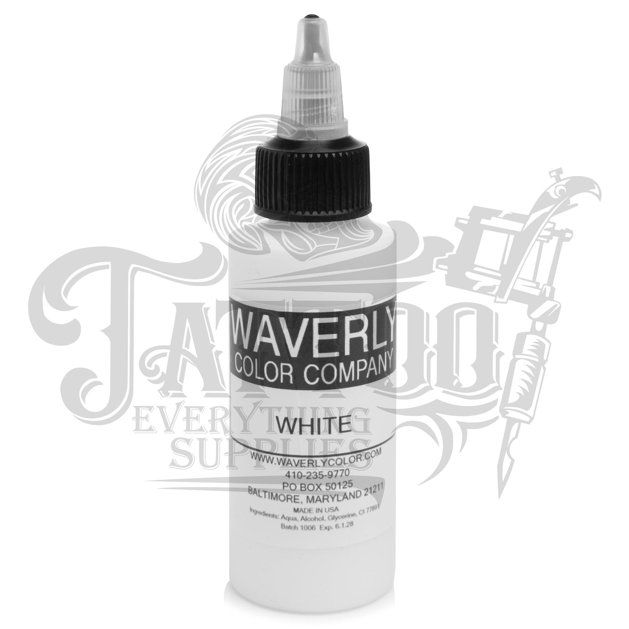 Waverly Color White Tattoo Pigment Tattoo Everything Supplies