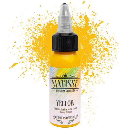 Matisse Ink - Yellow - Tattoo Everything Supplies