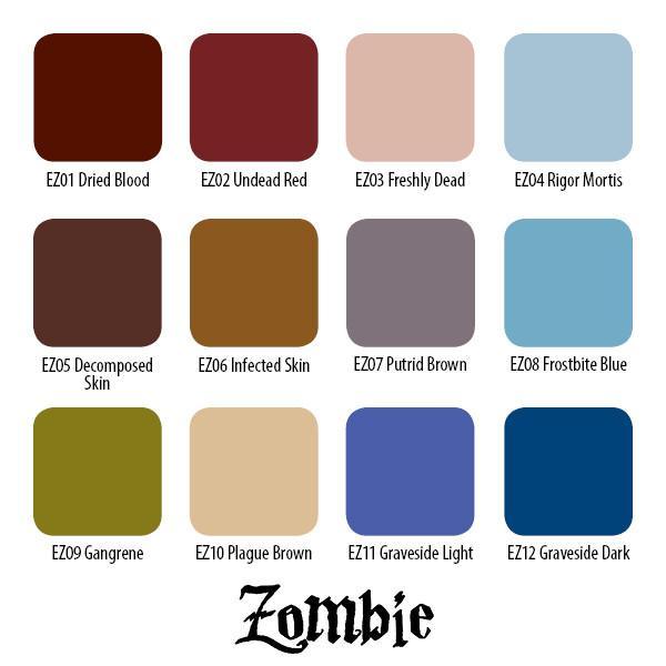 Eternal Ink Dan Henk Zombie Colours - Tattoo Everything Supplies