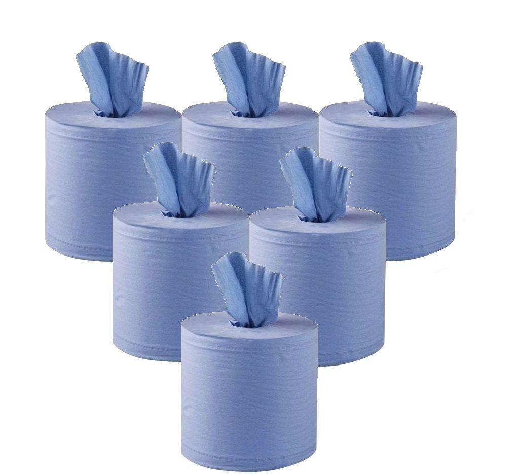 Blue Centre Feed 7" - 1ply - 300m x 175mm - Tattoo Everything Supplies