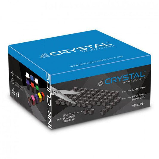 Crystal - Black Ink Cup Sheets - 500 Cups