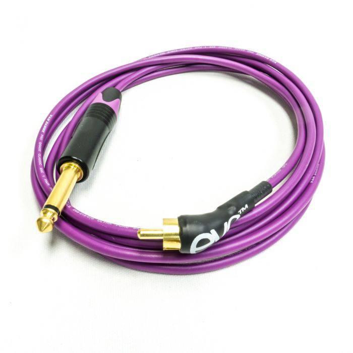 Evolution Mazikeen Tattoo Cord. 45 Degree, RCA to Jack Cable - Tattoo Everything Supplies