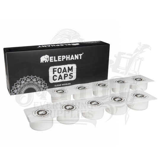 Elephant Foam Caps - 20 Pack - Tattoo Everything Supplies
