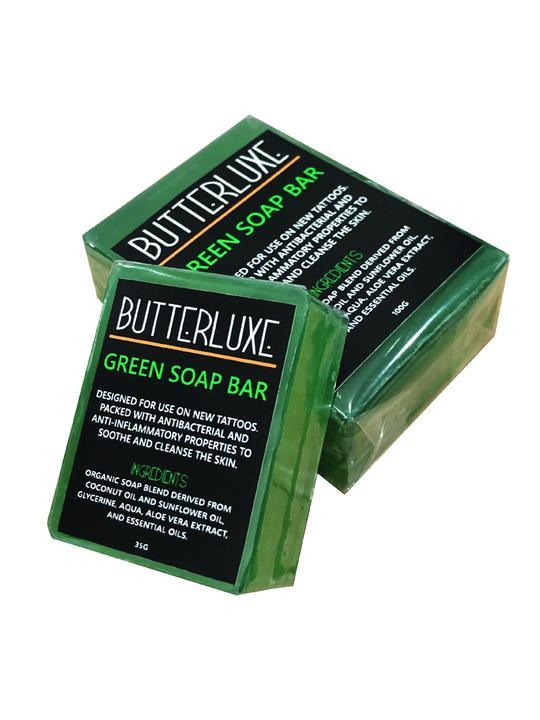 Butterluxe Green Soap Bar 100g
