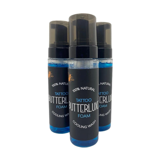 Butterluxe Cooling Tattoo Foam 150ml - Tattoo Everything Supplies