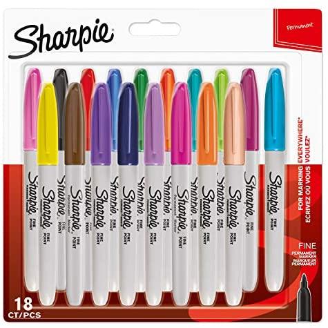 Sharpie Markers Assorted 30 Set - Tattoo Everything Supplies