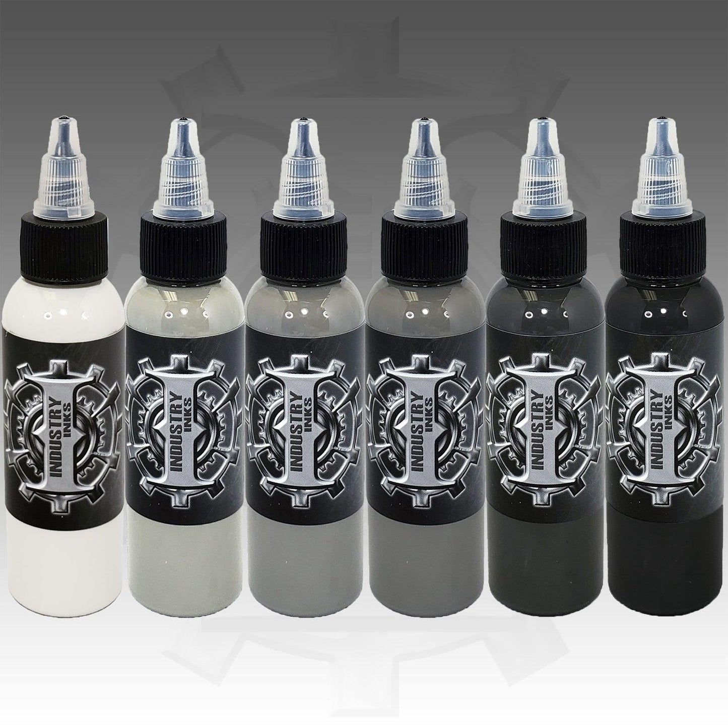 Industry Ink - Opaque Greys - Tattoo Everything Supplies
