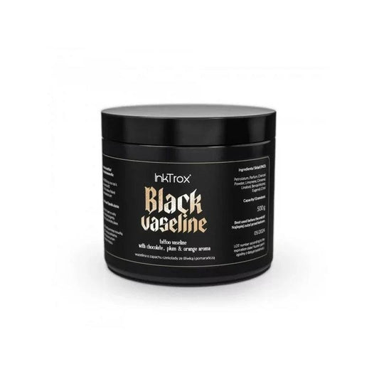 InkTrox™ BLACK Vaseline - 500g - Tattoo Everything Supplies