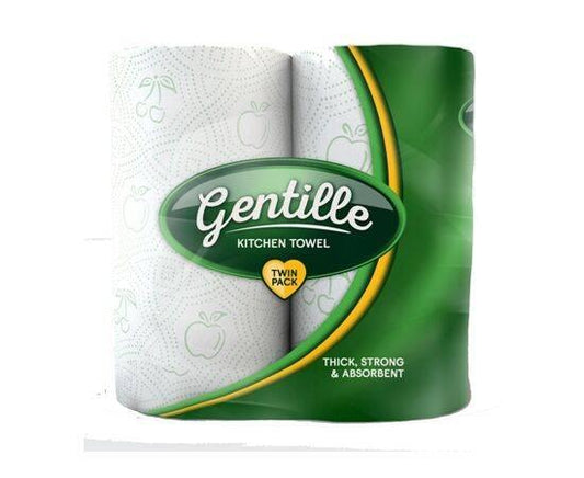 Gentille - Luxury Paper Towel x 2 Roll - WAS £3.99 PLUS VAT
