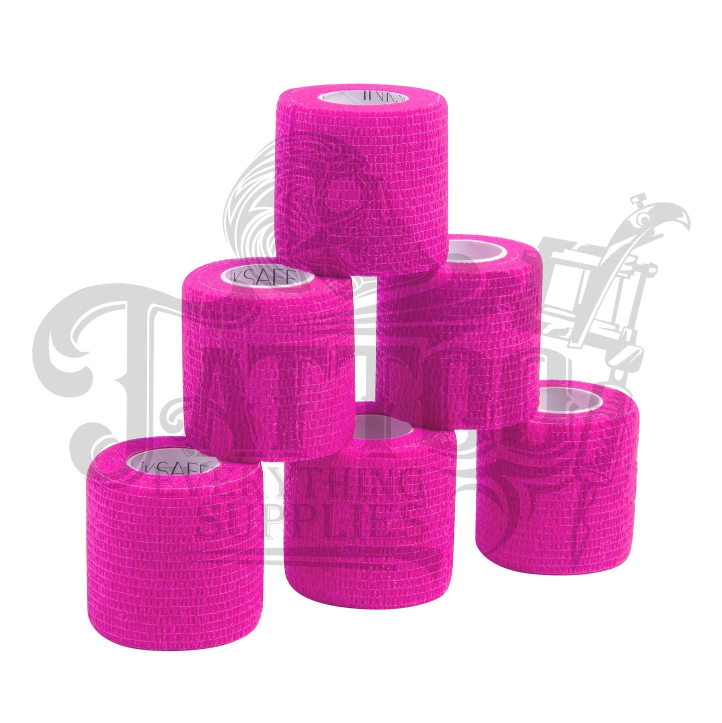 Cohesive Grip Tape 2" Hot Pink