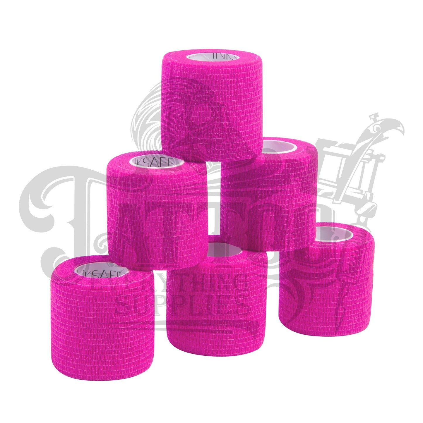 Cohesive Grip Tape 2" Hot Pink - Tattoo Everything Supplies