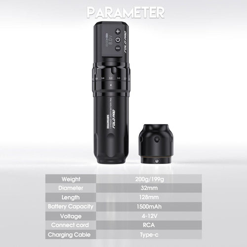 Dragonhawk Fold PRO Wireless Rotary Tattoo Pen – Tattoo Everything