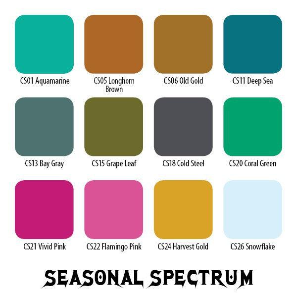 Eternal Ink Chukes Seasonal Spectrum Colours