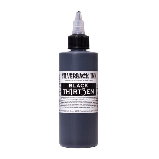 Silverback Black Th1rt3en 4oz - Tattoo Everything Supplies