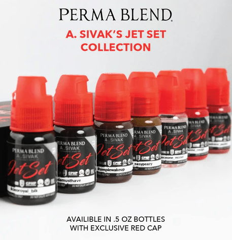 Permablend A. Sivak Jet Set 15ml - Tattoo Everything Supplies