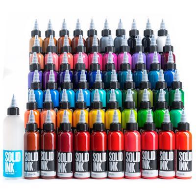 Solid Ink - 60 Set - 1oz - Tattoo Everything Supplies