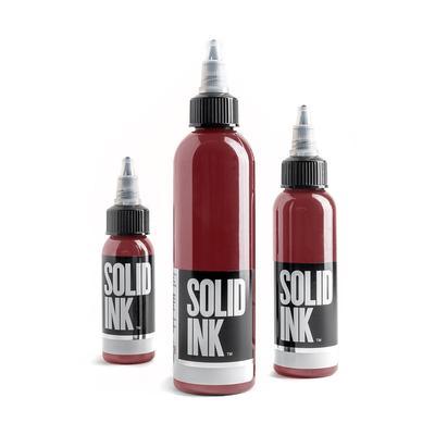 Solid Ink - Burgundy - Tattoo Everything Supplies