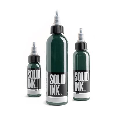 Solid Ink - Dark Green - Tattoo Everything Supplies