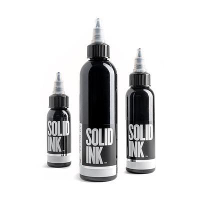 Solid Ink - Matte Black - Tattoo Everything Supplies