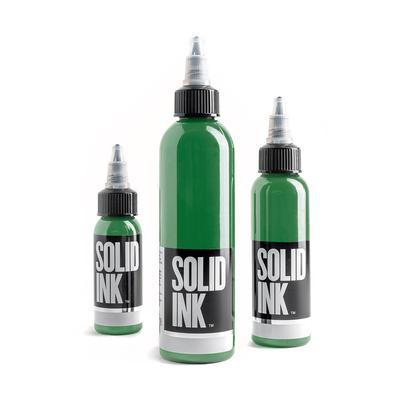 Solid Ink - Medium Green - Tattoo Everything Supplies